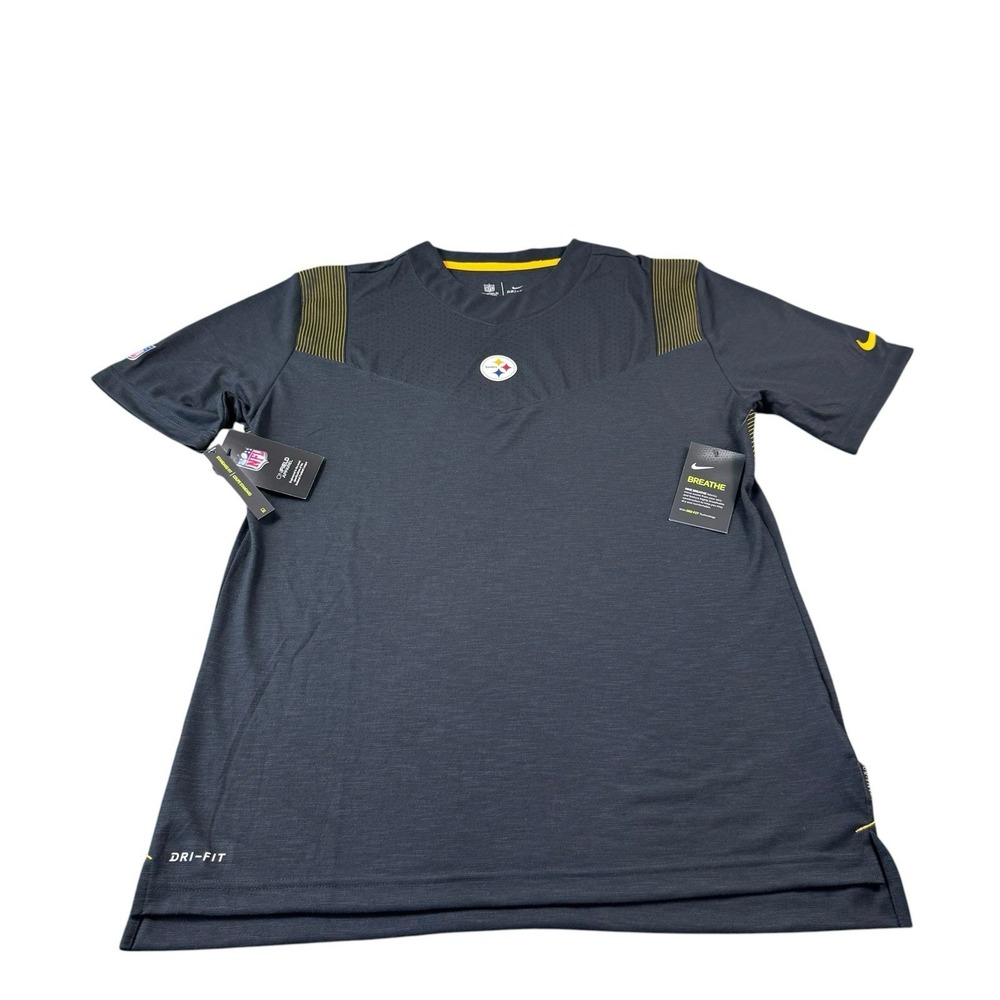 Nike X Dri Fit Pittsburgh Steelers S/S T Shirt Size M NWT